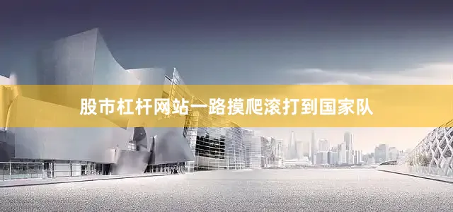 股市杠杆网站一路摸爬滚打到国家队
